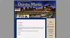 Desktop Screenshot of deirdremartin.com