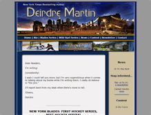 Tablet Screenshot of deirdremartin.com